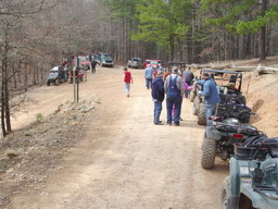 Group at Wolf Pen Gap Trails